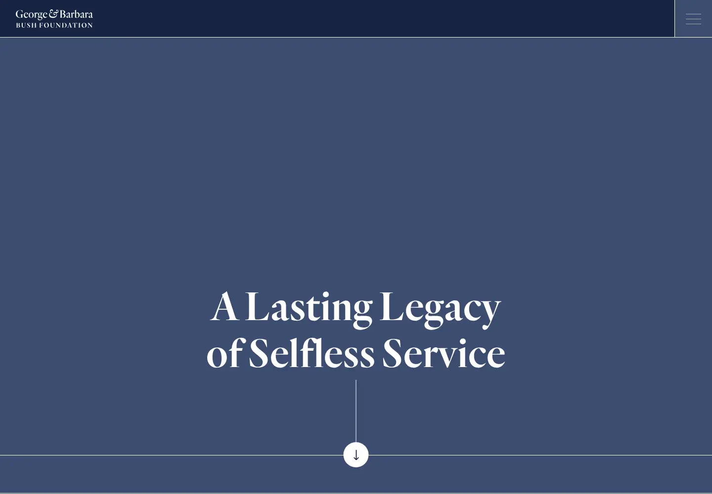 Screenshot of bush41.org