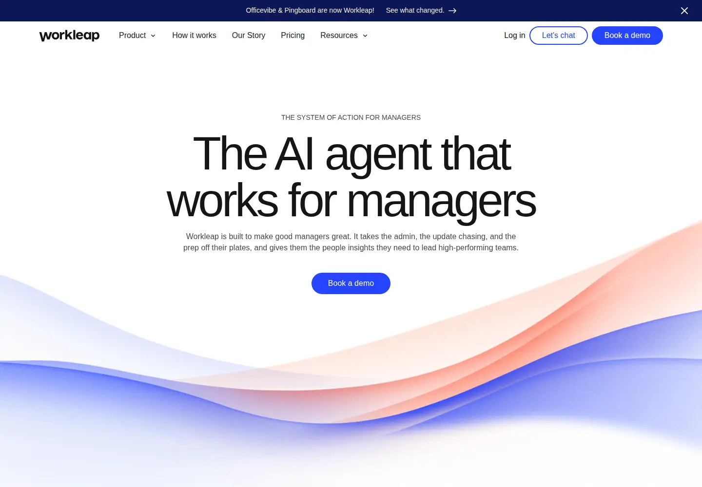 Screenshot of workleap.com