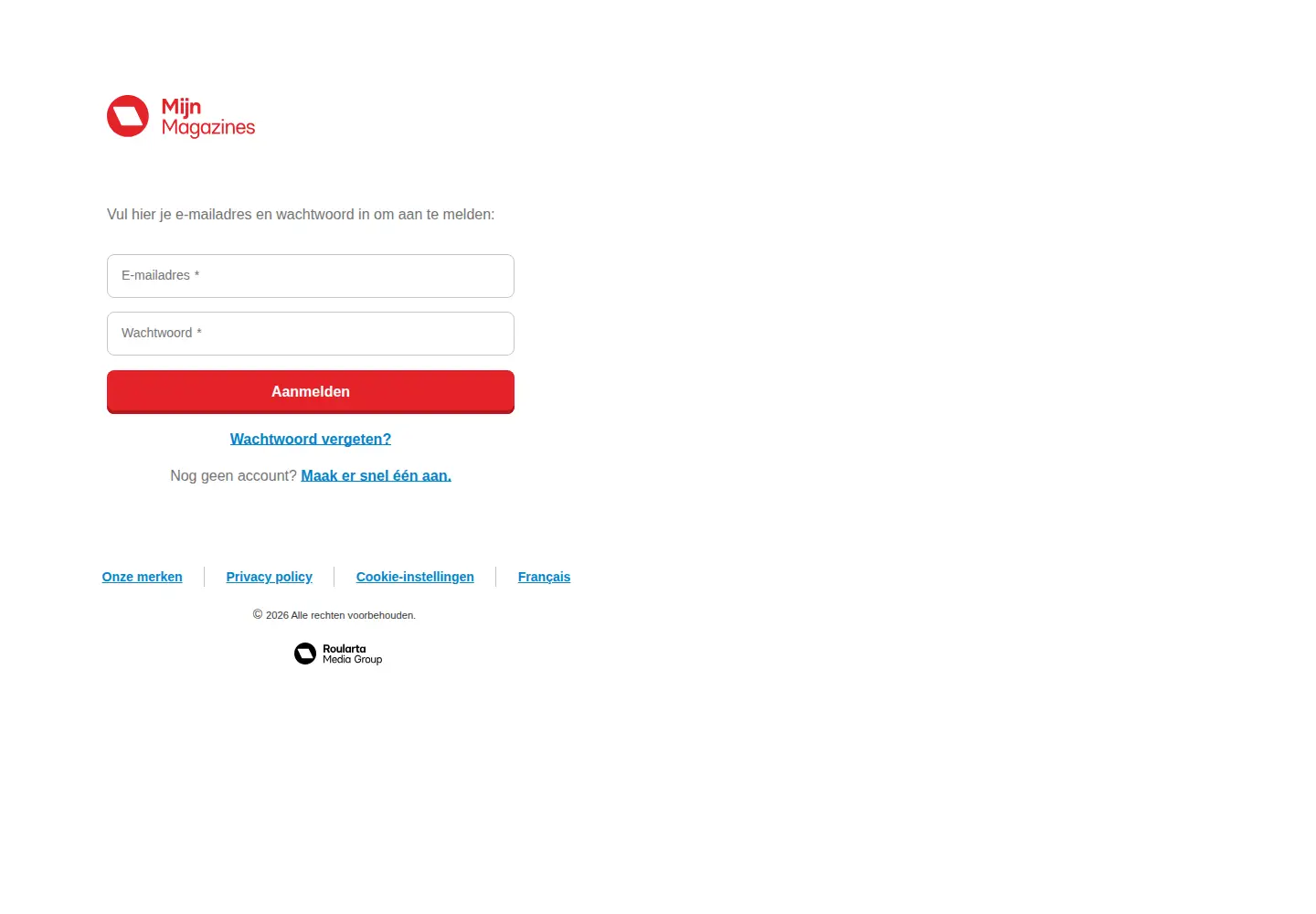 Screenshot of trends.be