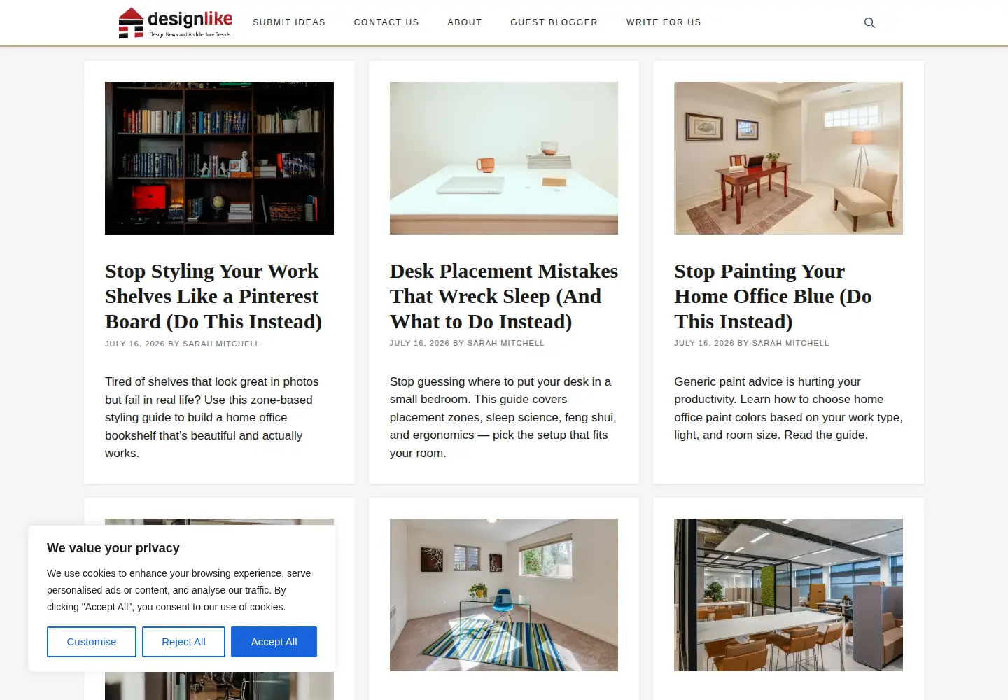 Screenshot of designlike.com