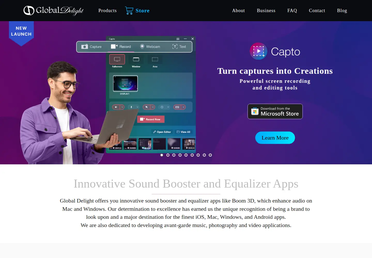Screenshot of globaldelight.com