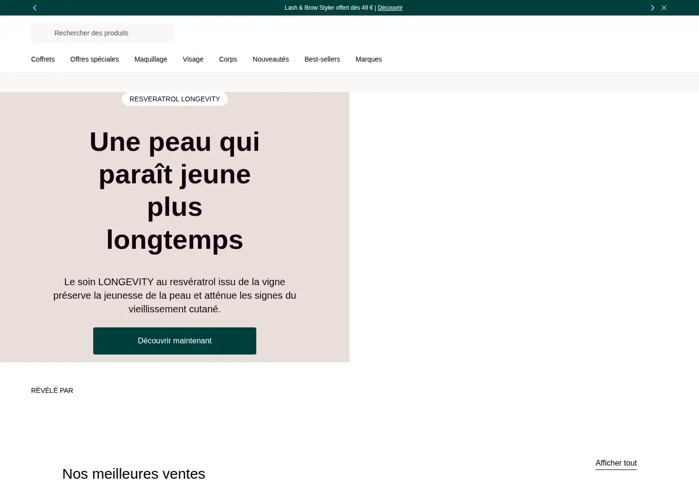 Screenshot of asambeauty.com