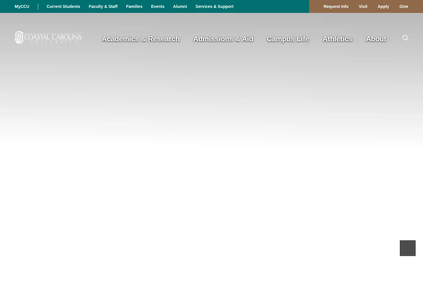 Screenshot of coastal.edu