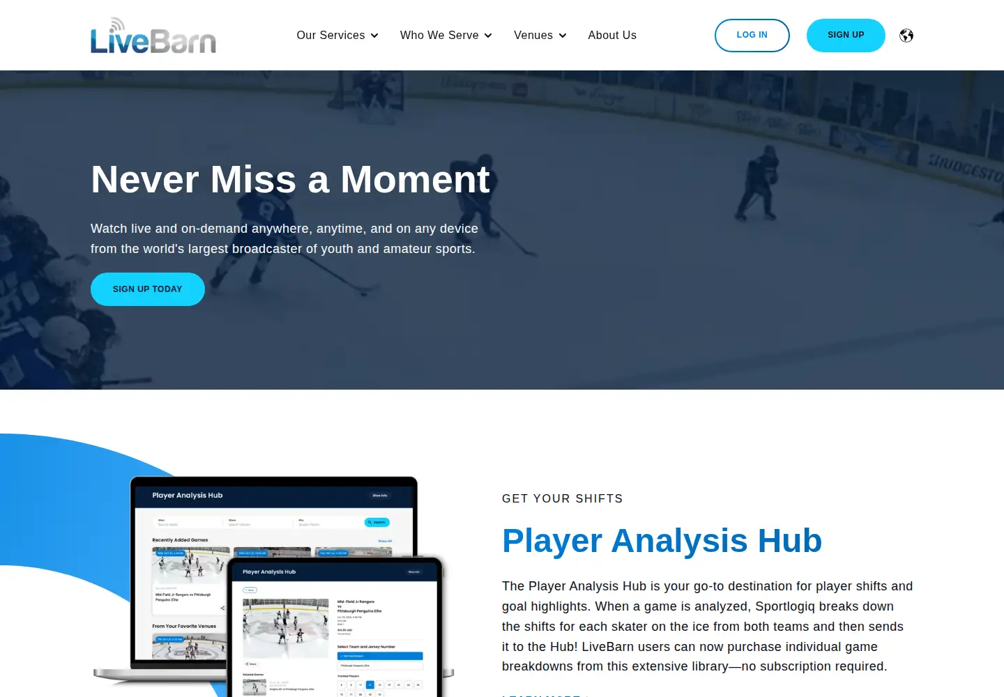 Screenshot of livebarn.com
