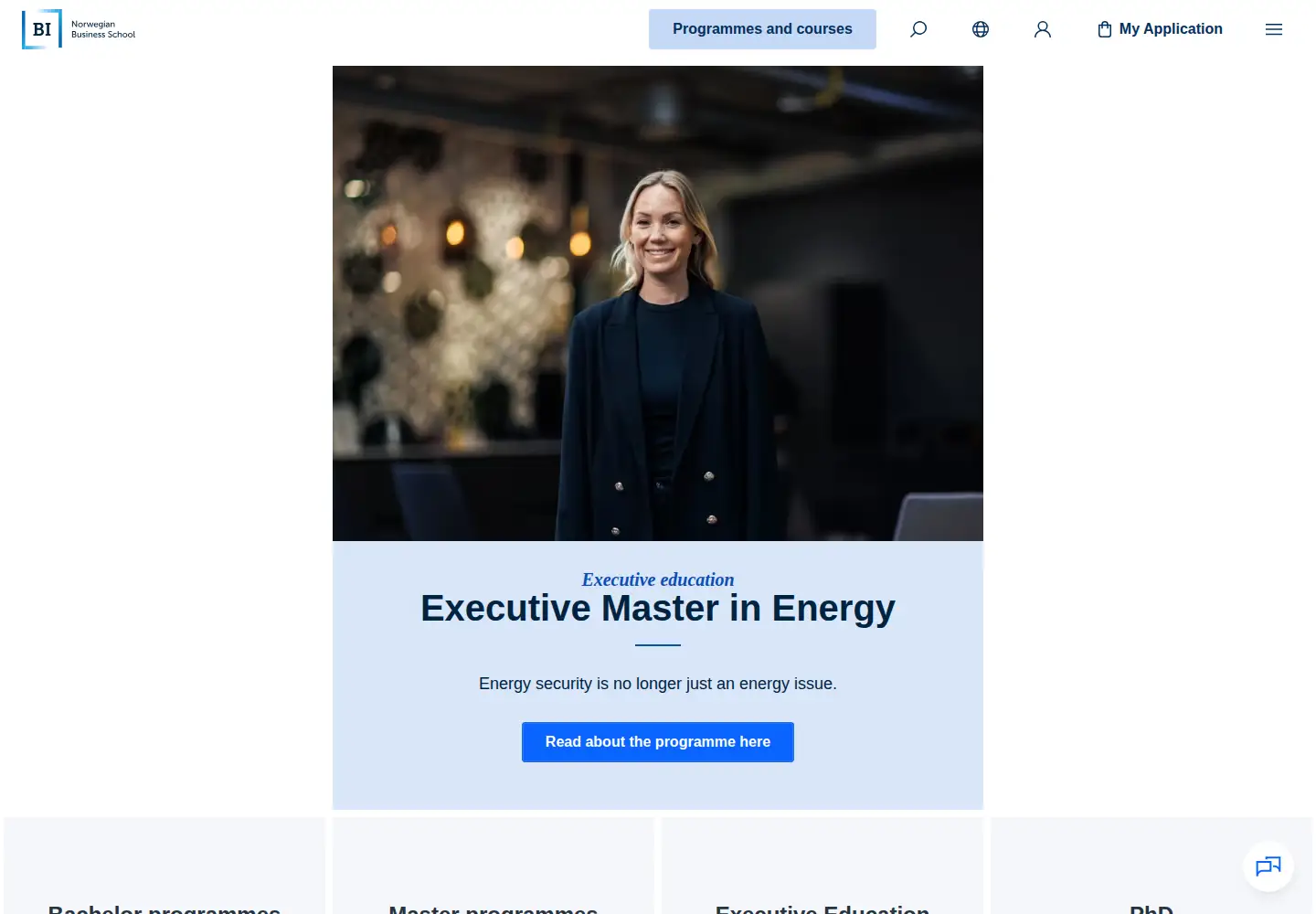Screenshot of bi.edu