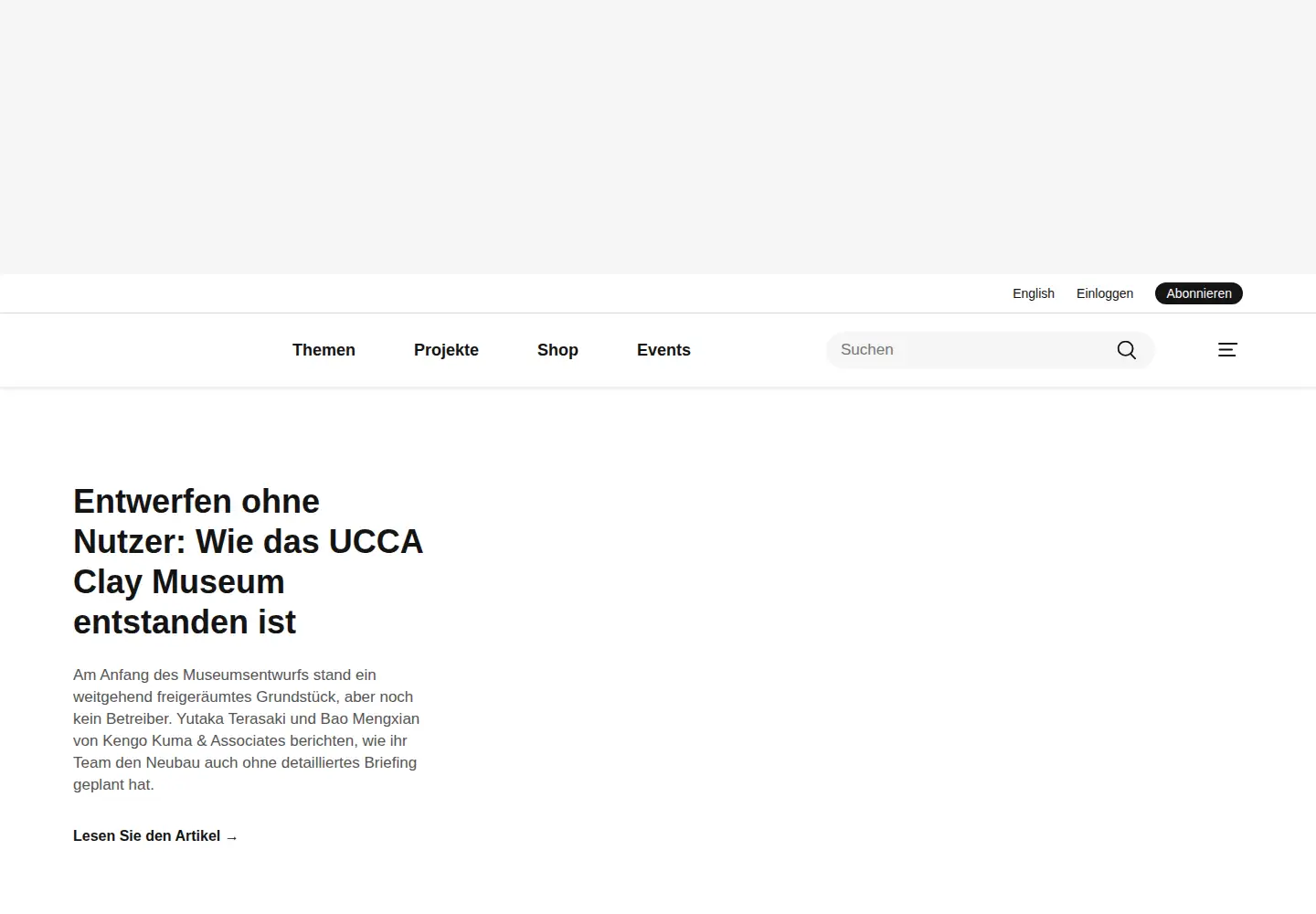 Screenshot of detail.de