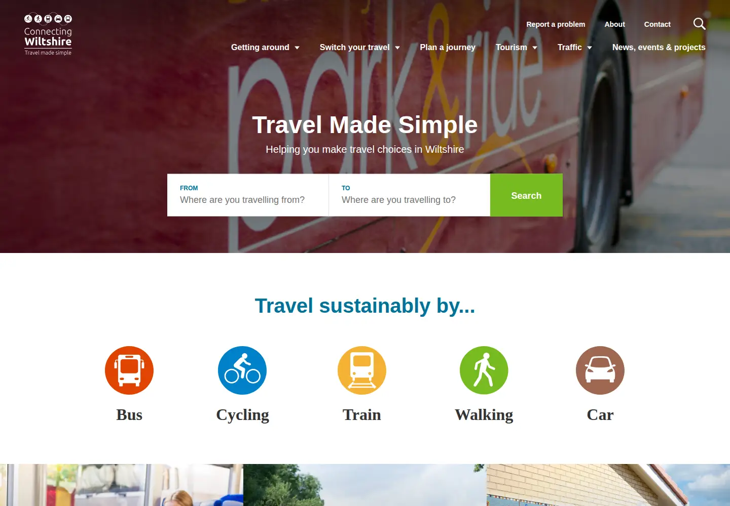 Screenshot of connectingwiltshire.co.uk