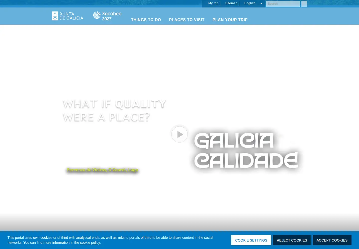 Screenshot of turismo.gal
