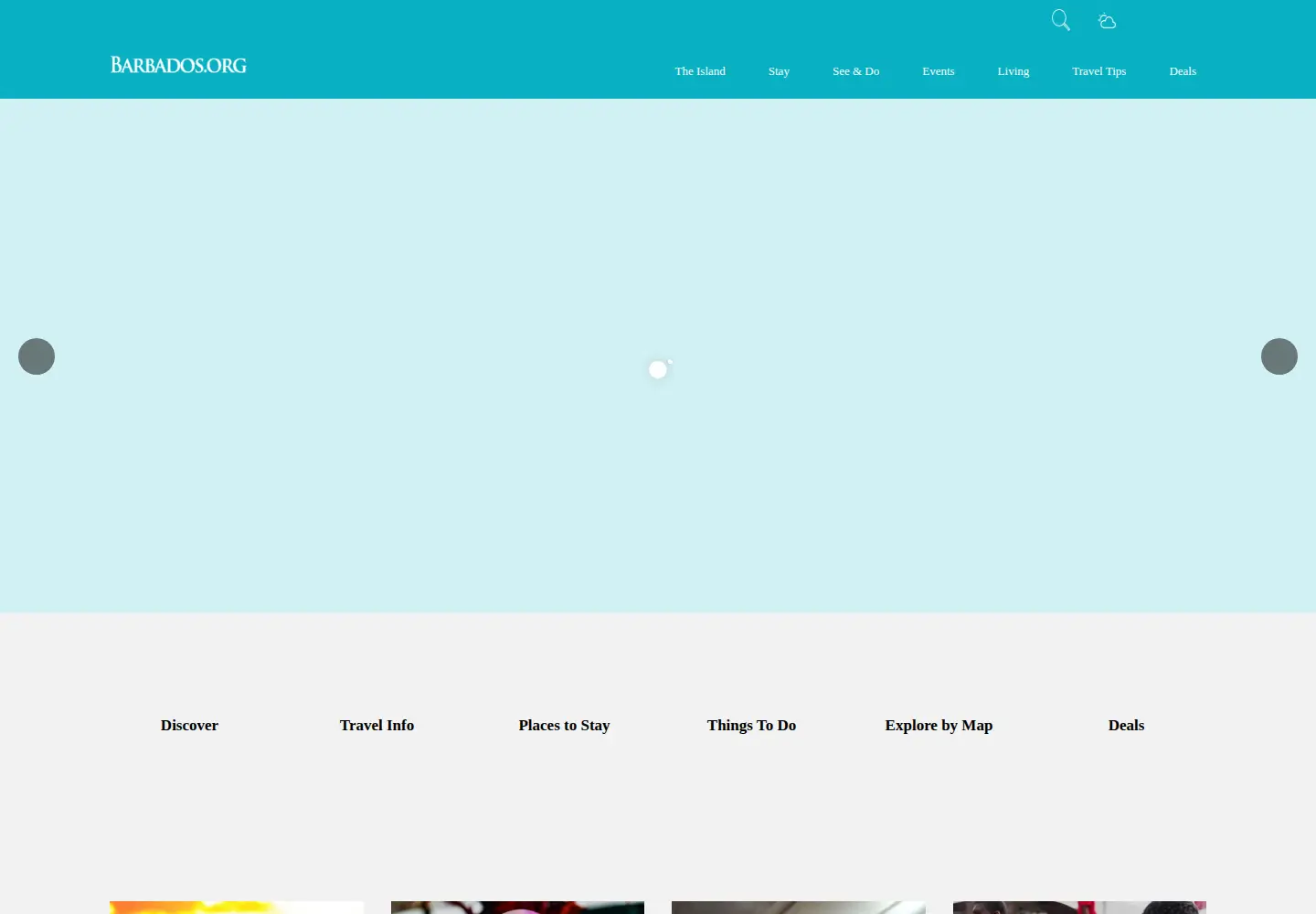 Screenshot of barbados.org