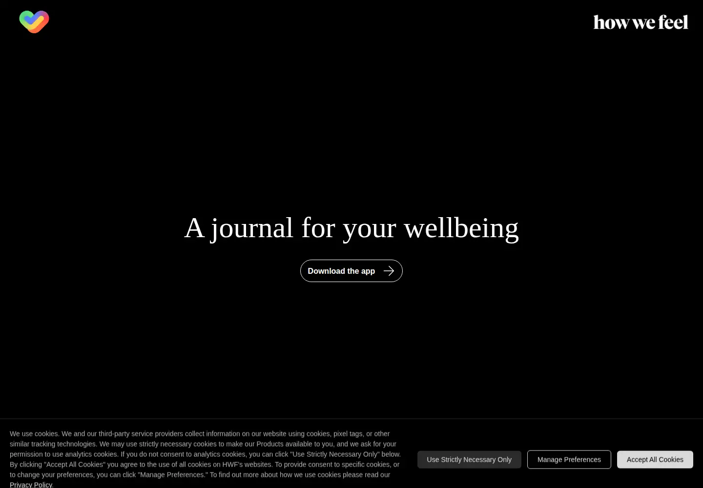 Screenshot of howwefeel.org
