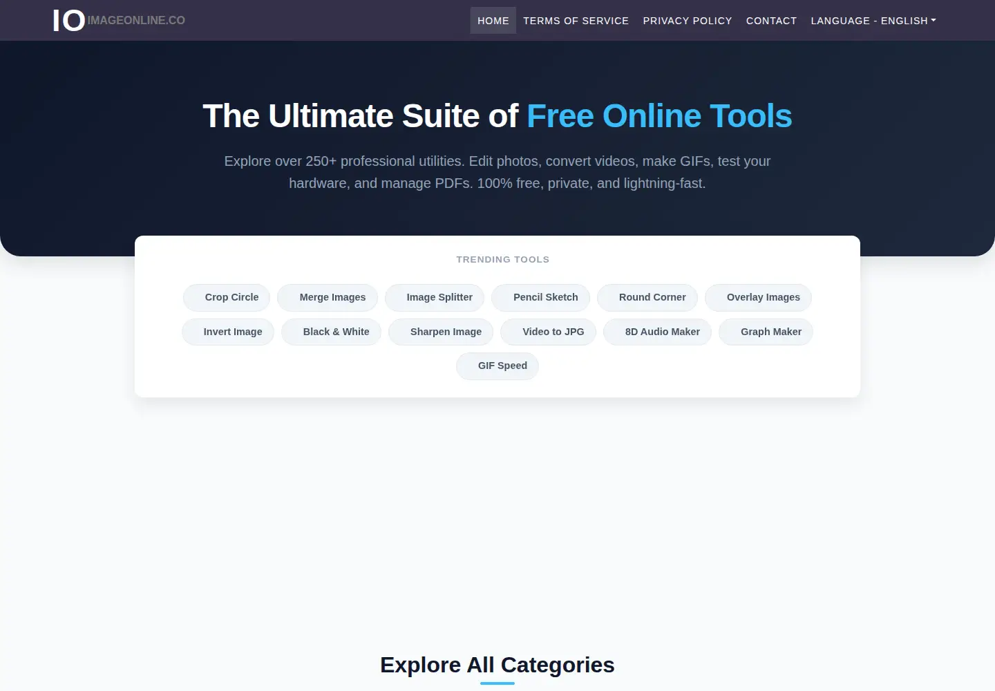 Screenshot of imageonline.co