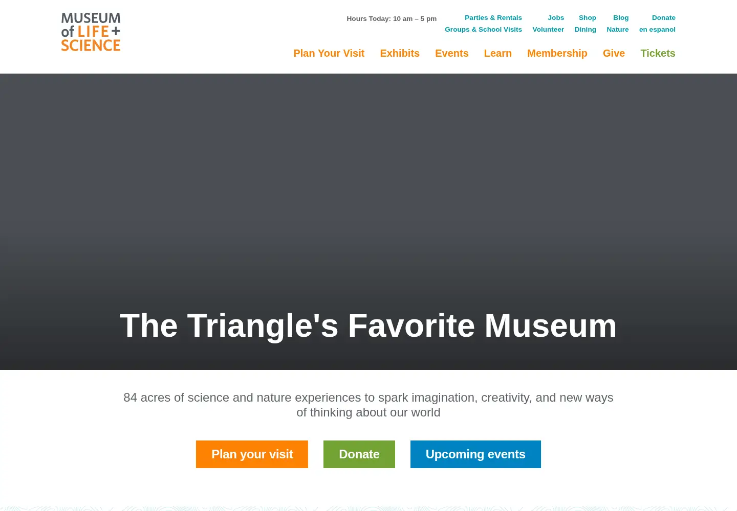 Screenshot of lifeandscience.org