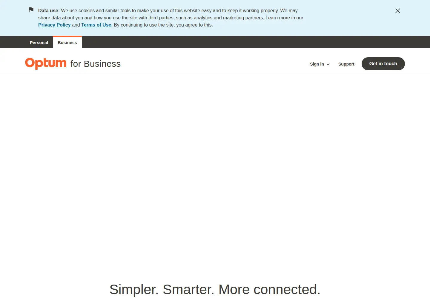 Screenshot of changehealthcare.com