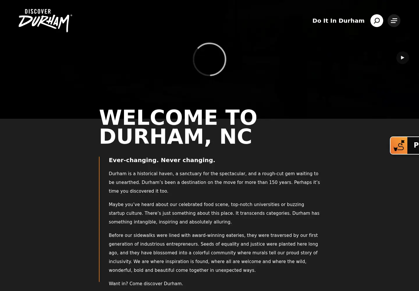 Screenshot of durham-nc.com