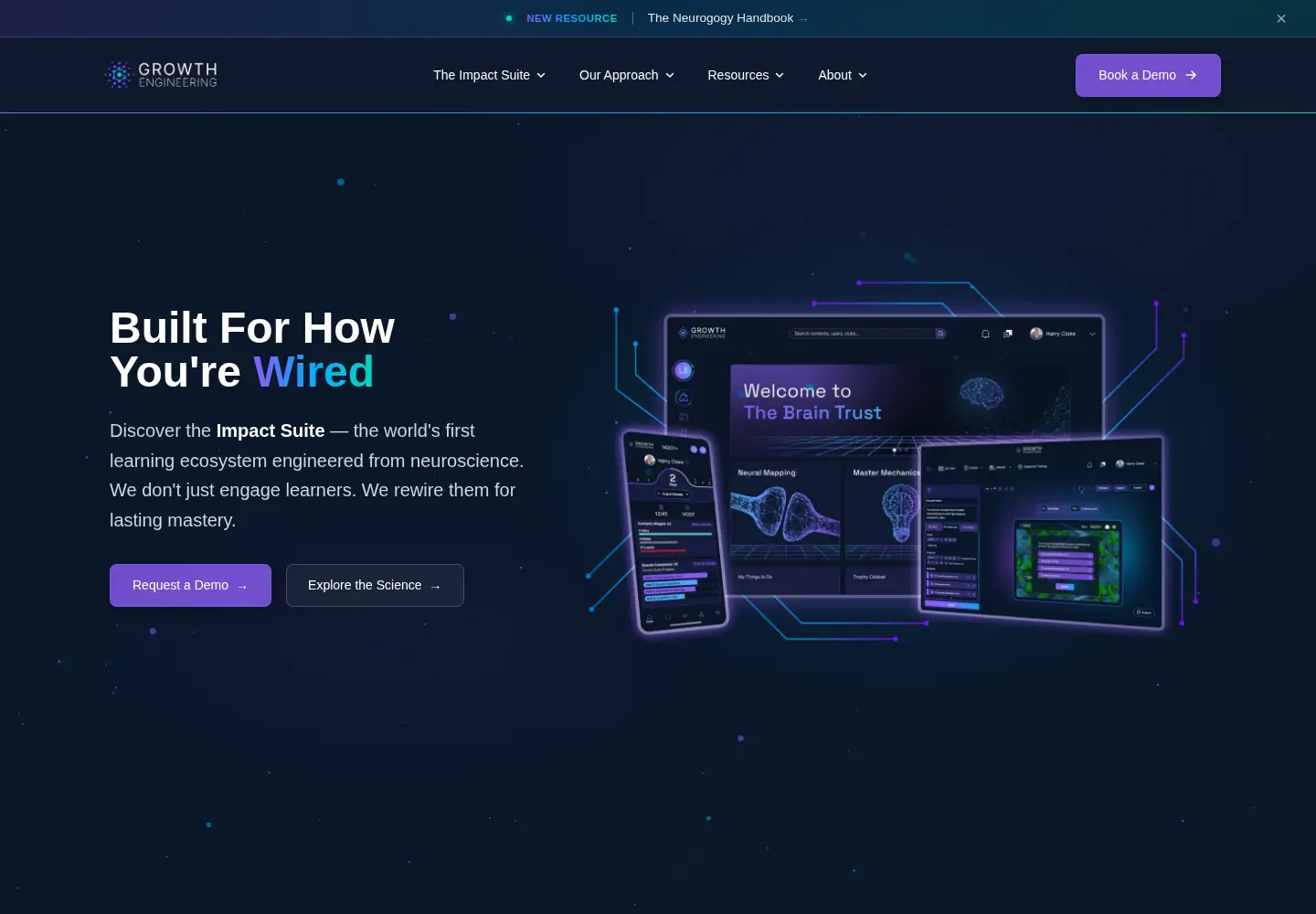 Screenshot of growthengineering.co.uk
