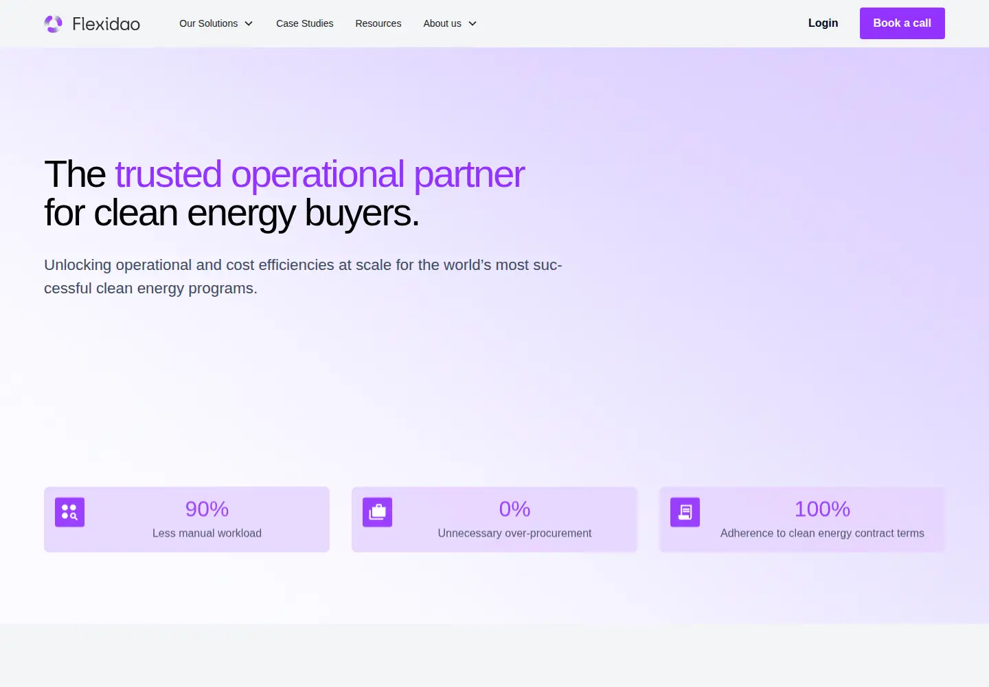 Screenshot of flexidao.com