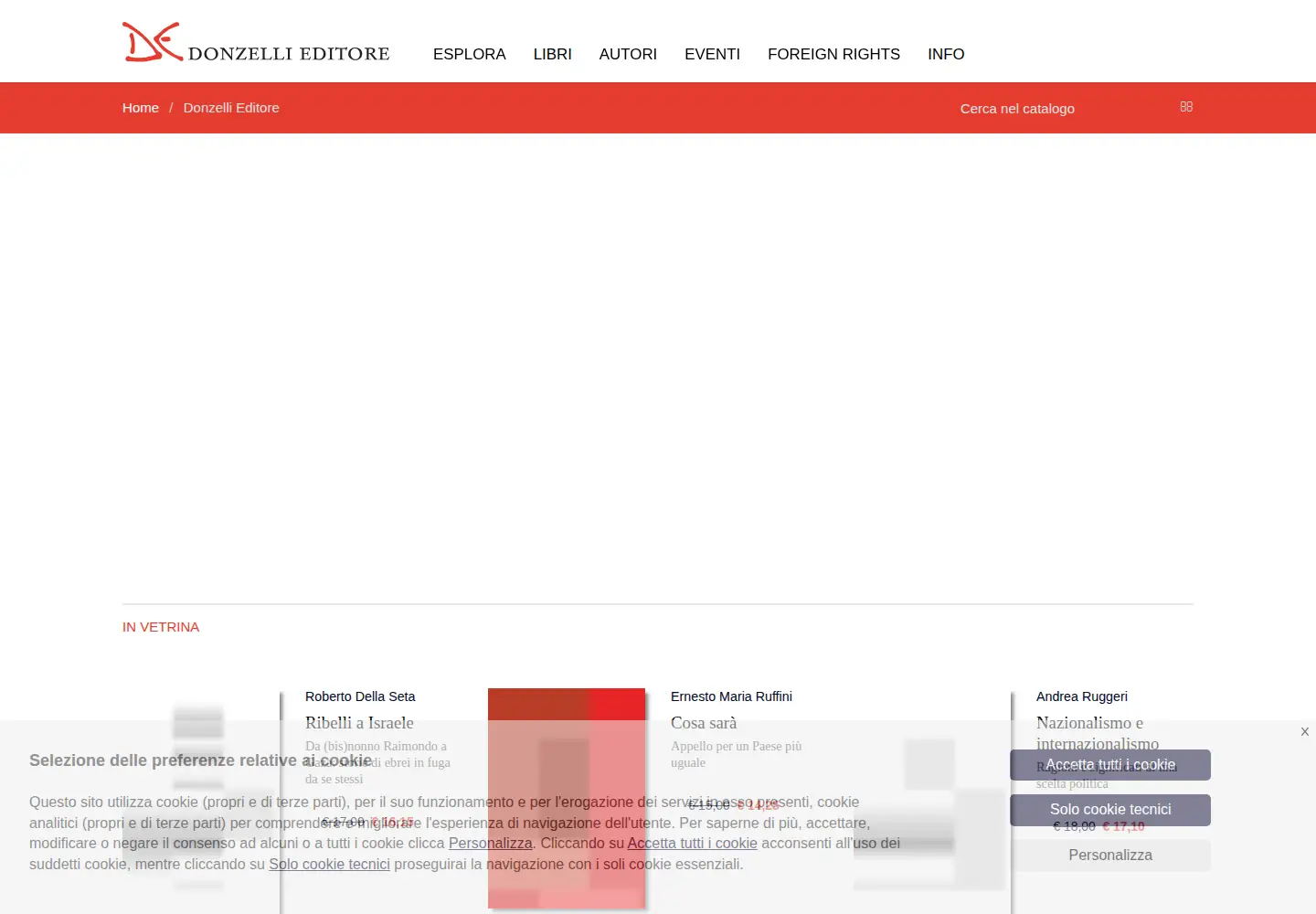 Screenshot of donzelli.it