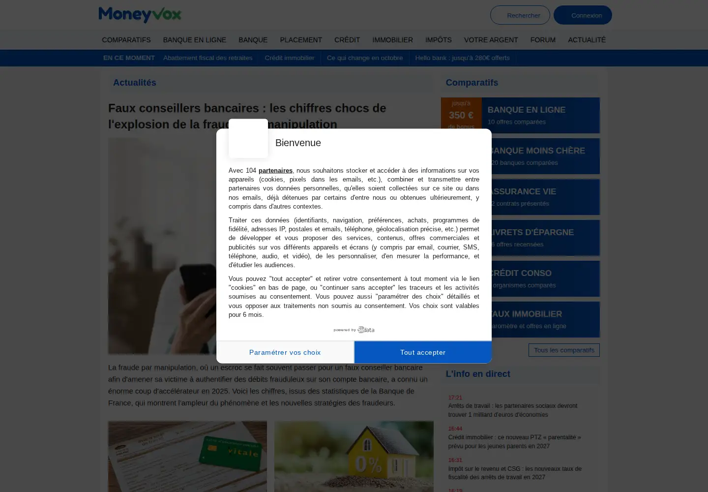 Screenshot of moneyvox.fr