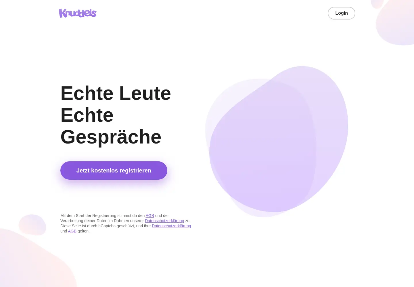 Screenshot of knuddels.de