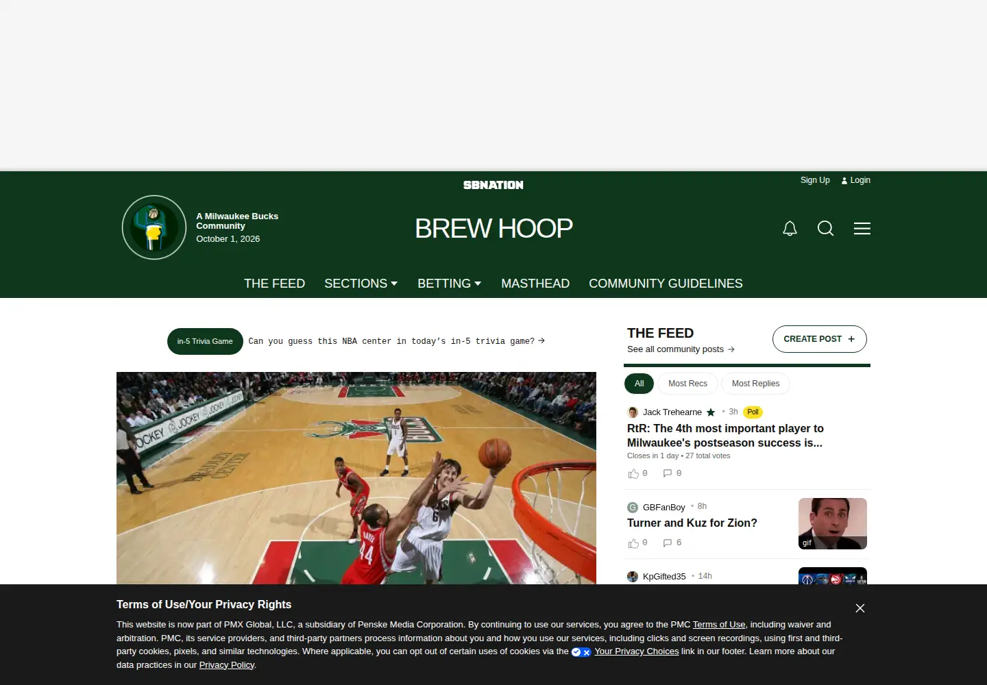 Screenshot of brewhoop.com