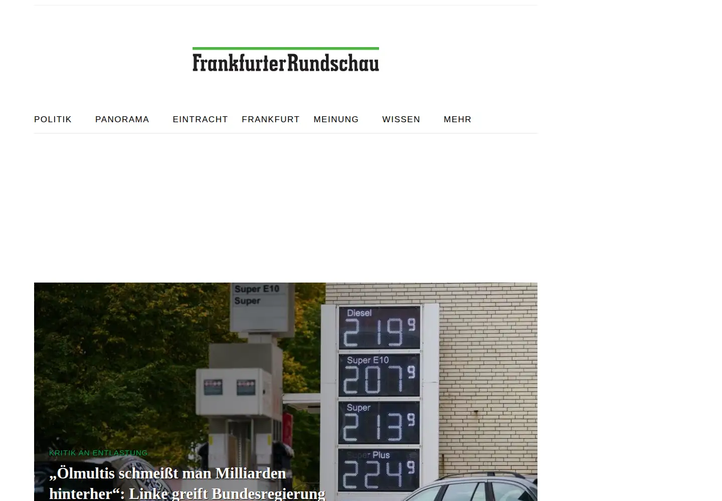 Screenshot of fr-online.de