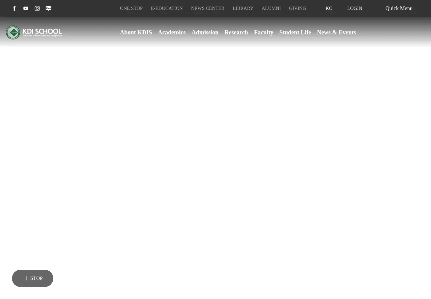 Screenshot of kdischool.ac.kr