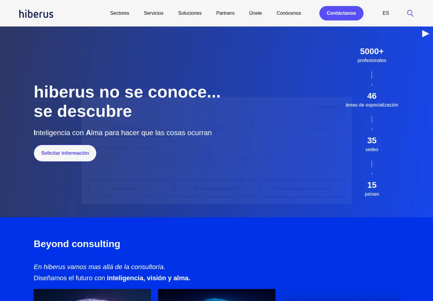 Screenshot of hiberus.com