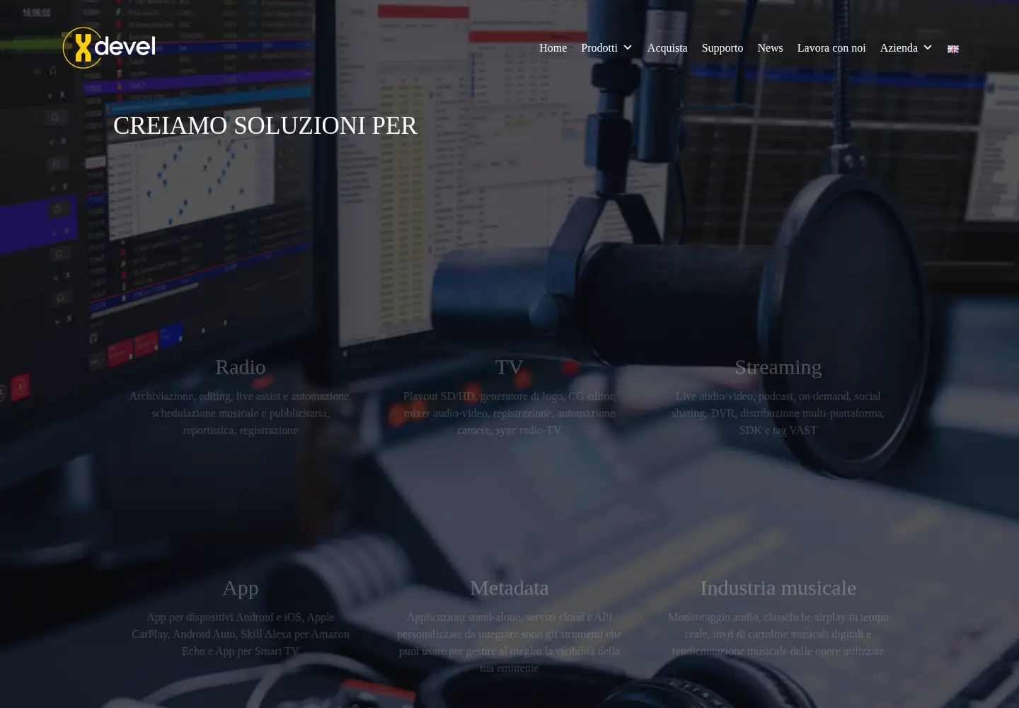 Screenshot of xdevel.com