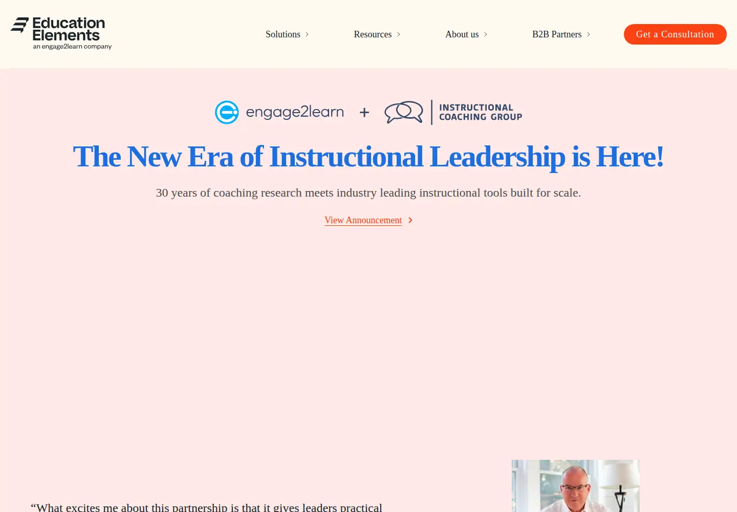 Screenshot of edelements.com