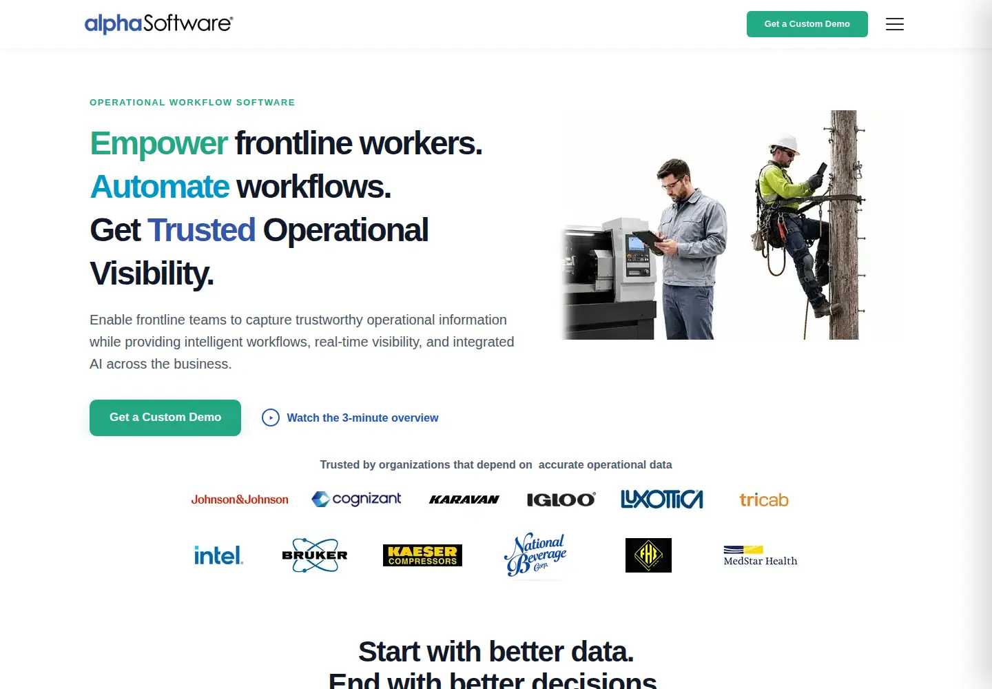 Screenshot of alphasoftware.com
