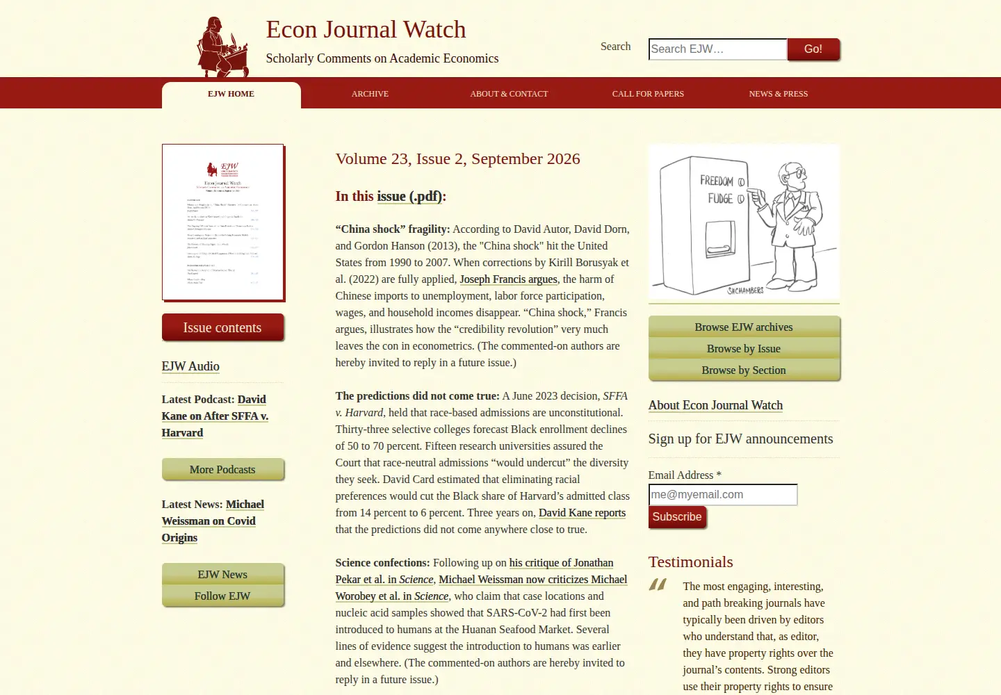 Screenshot of econjwatch.org