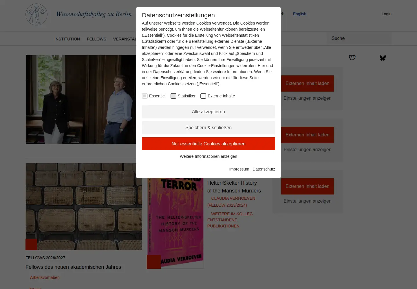 Screenshot of wiko-berlin.de