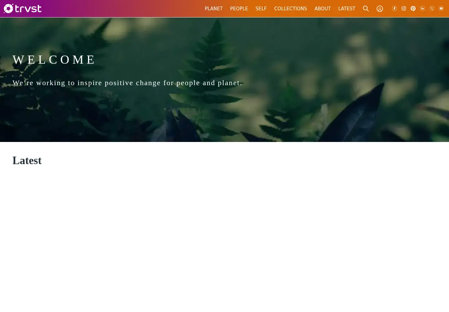 Screenshot of trvst.world