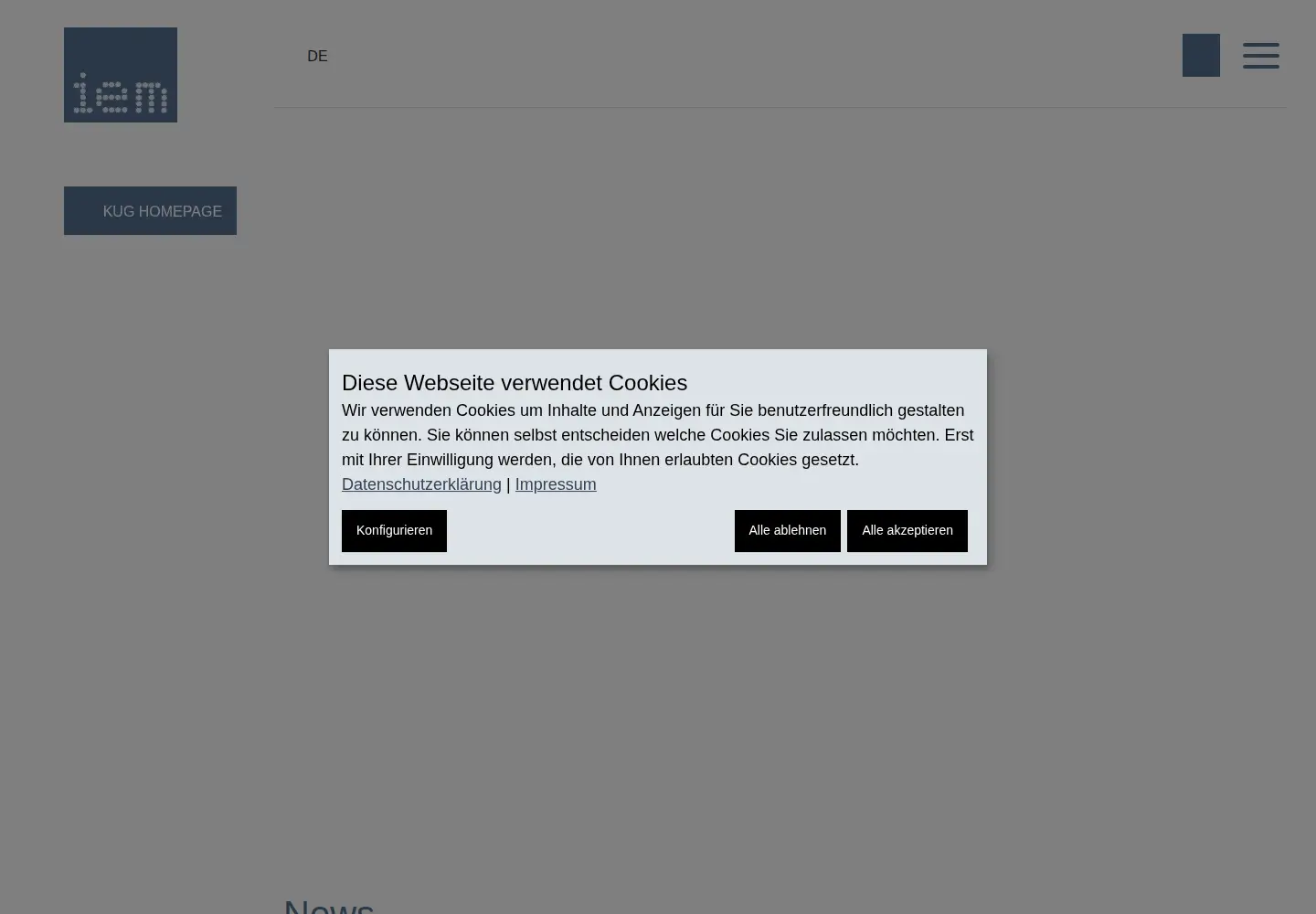 Screenshot of iem.at