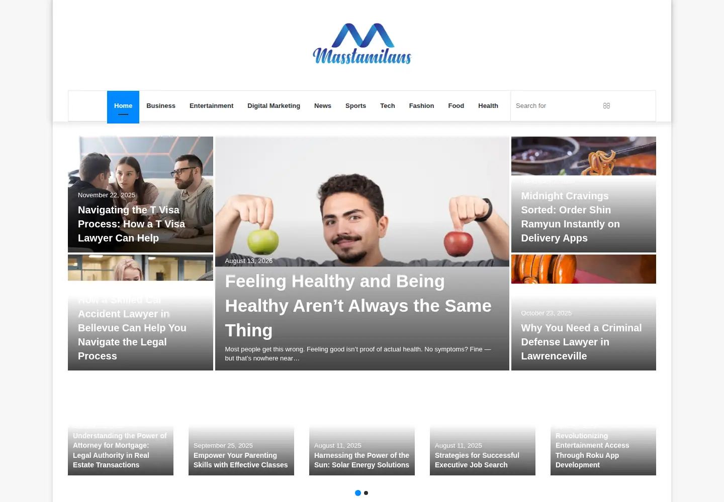 Screenshot of masstamilans.com