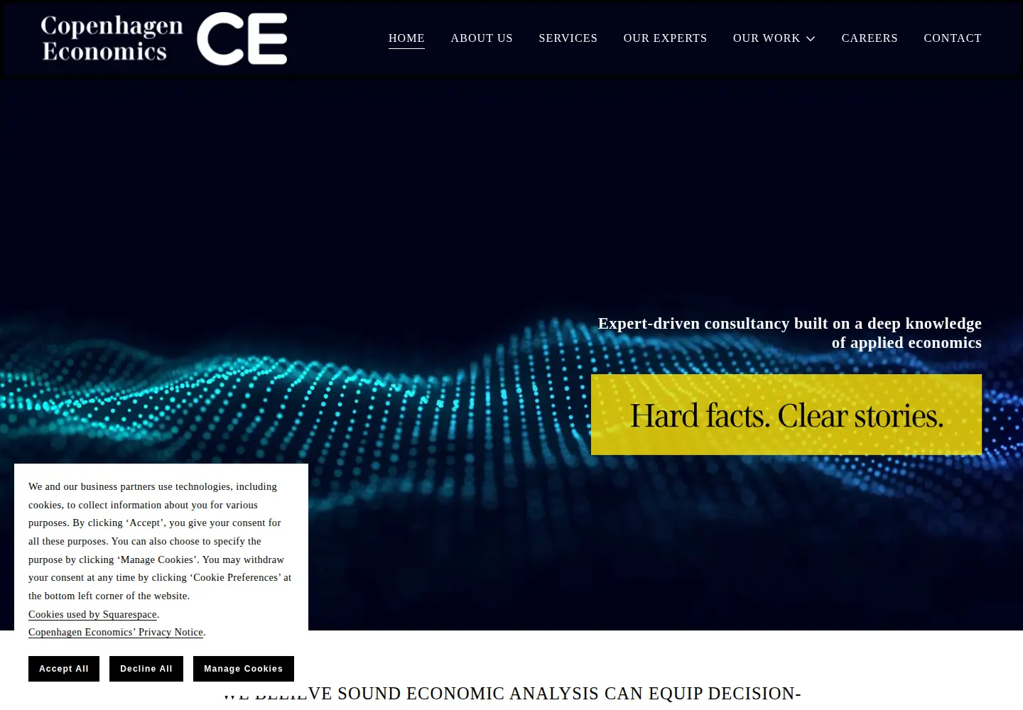Screenshot of copenhageneconomics.com