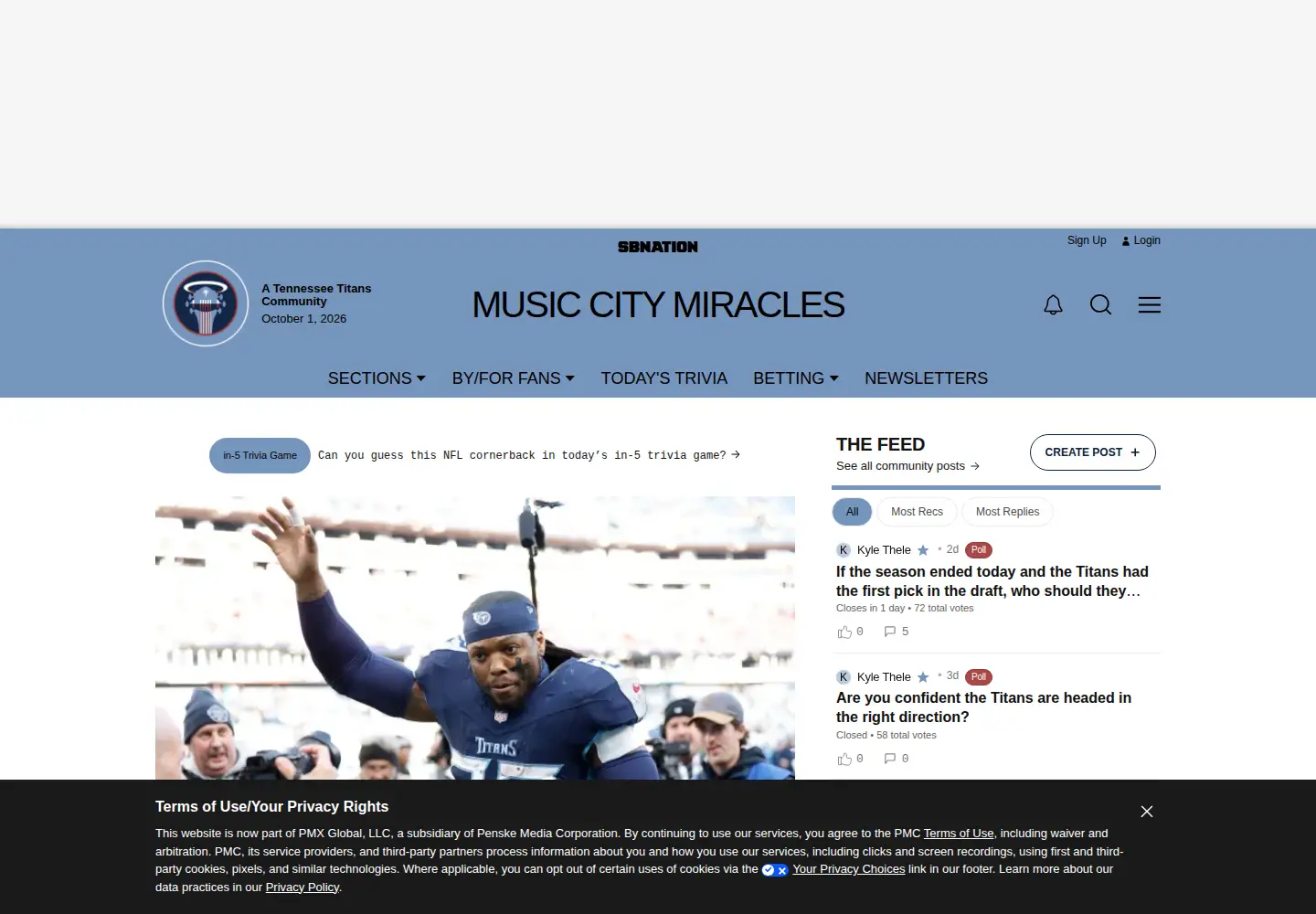 Screenshot of musiccitymiracles.com