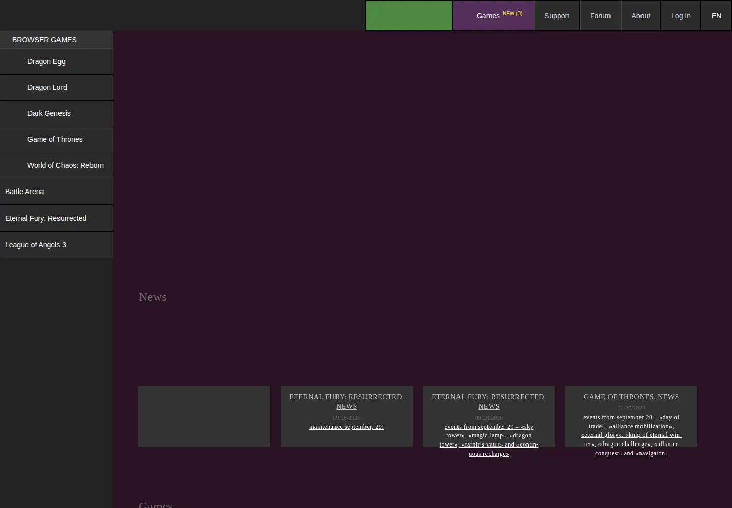 Screenshot of espritgames.com