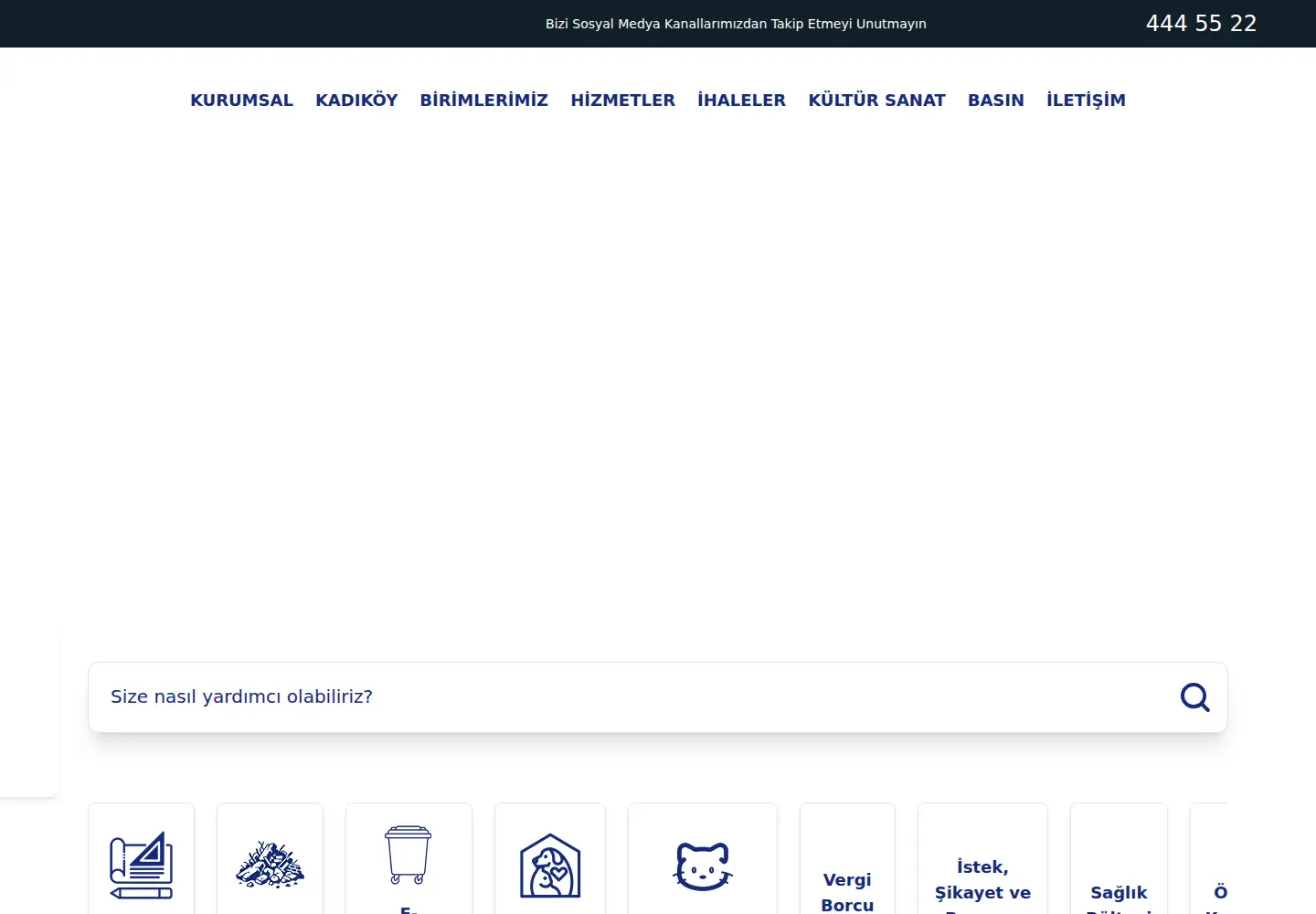 Screenshot of kadikoy.bel.tr