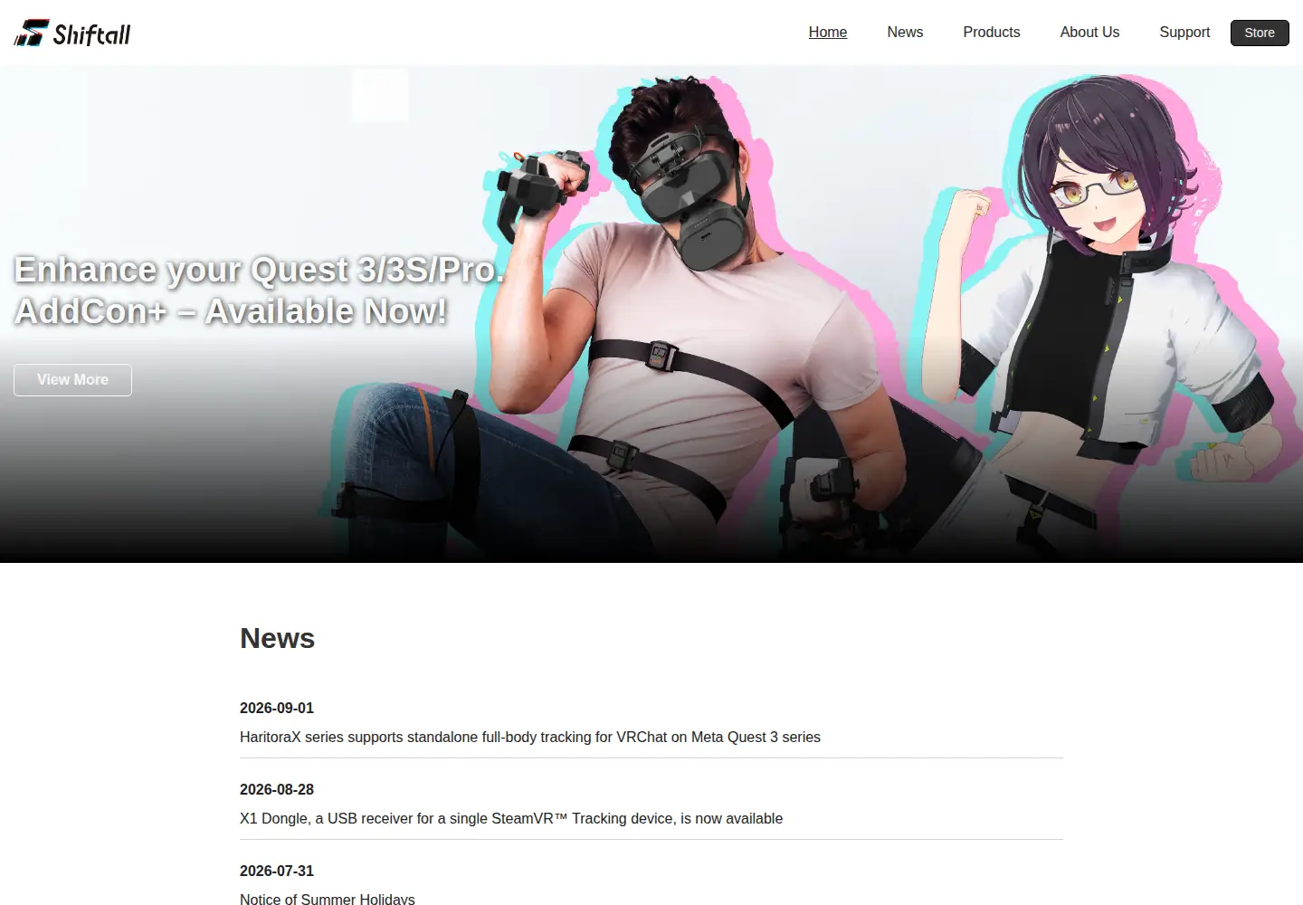 Screenshot of shiftall.net