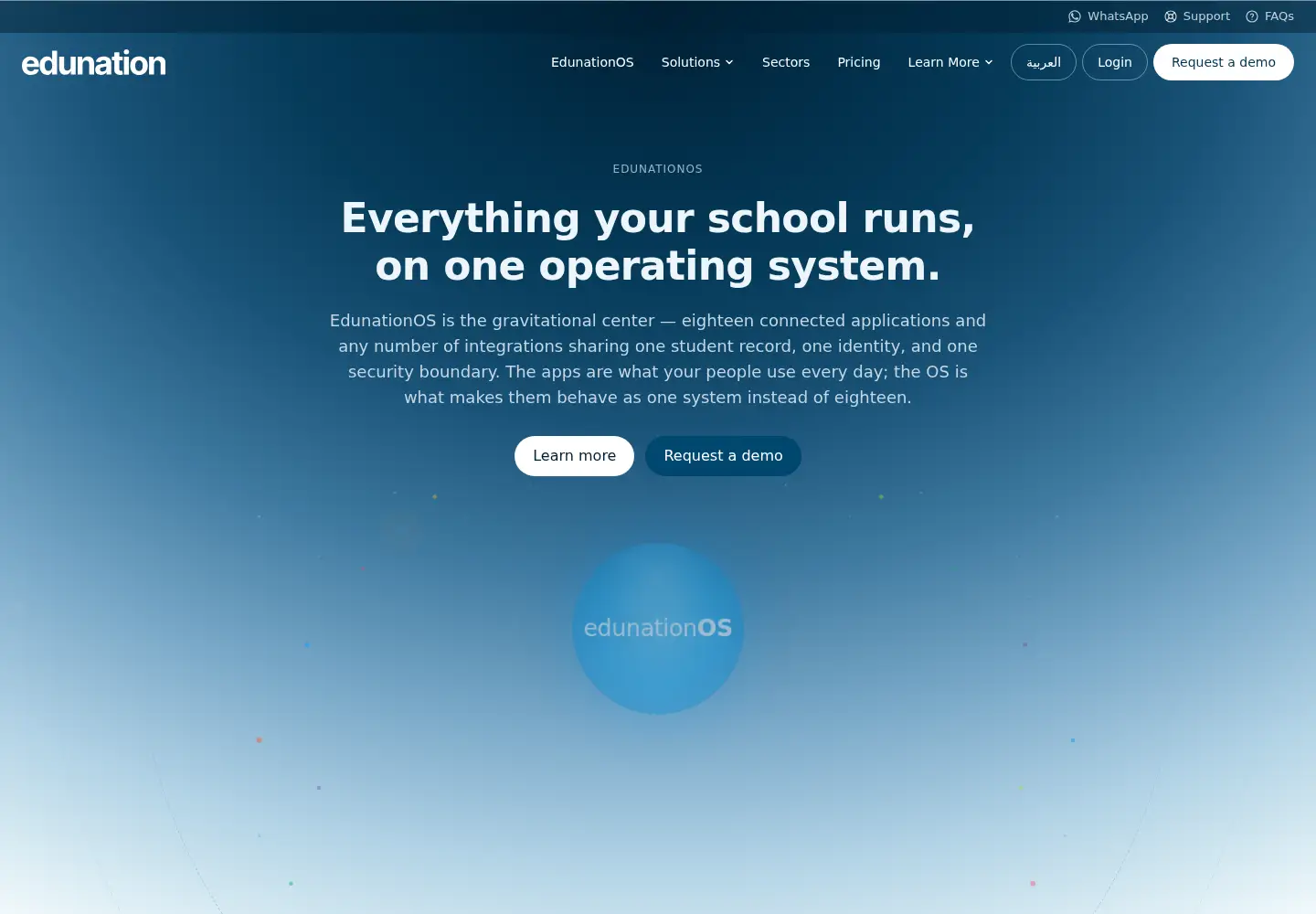 Screenshot of edu-nation.net