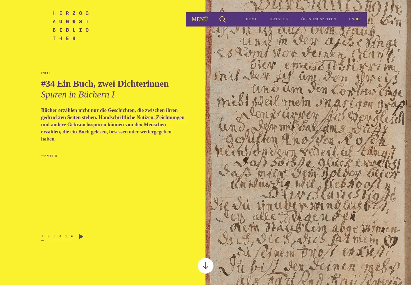 Screenshot of hab.de