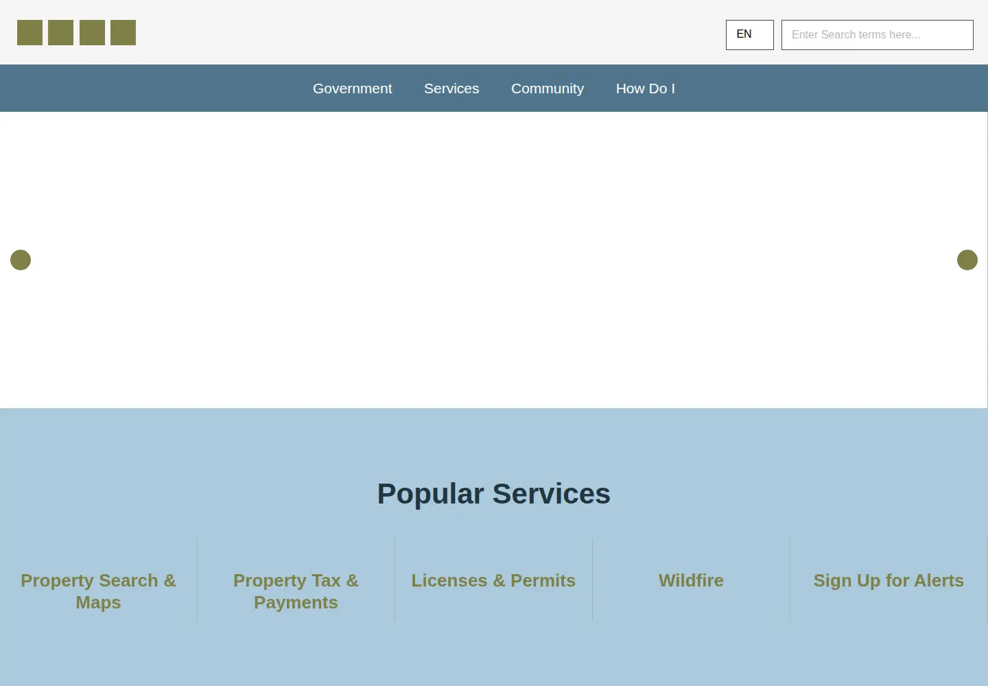 Screenshot of summitcountyco.gov
