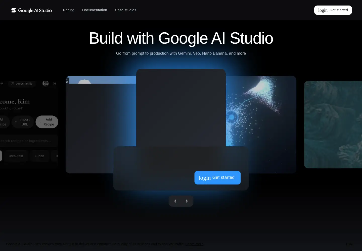 Screenshot of ai.studio