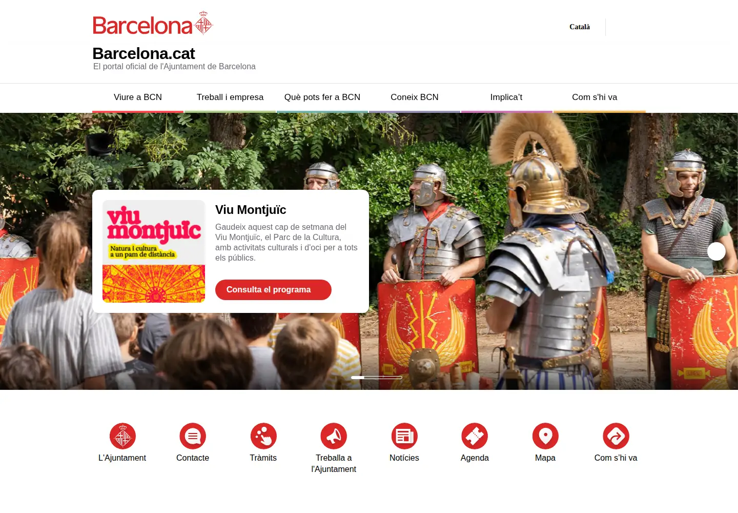 Screenshot of bcn.es
