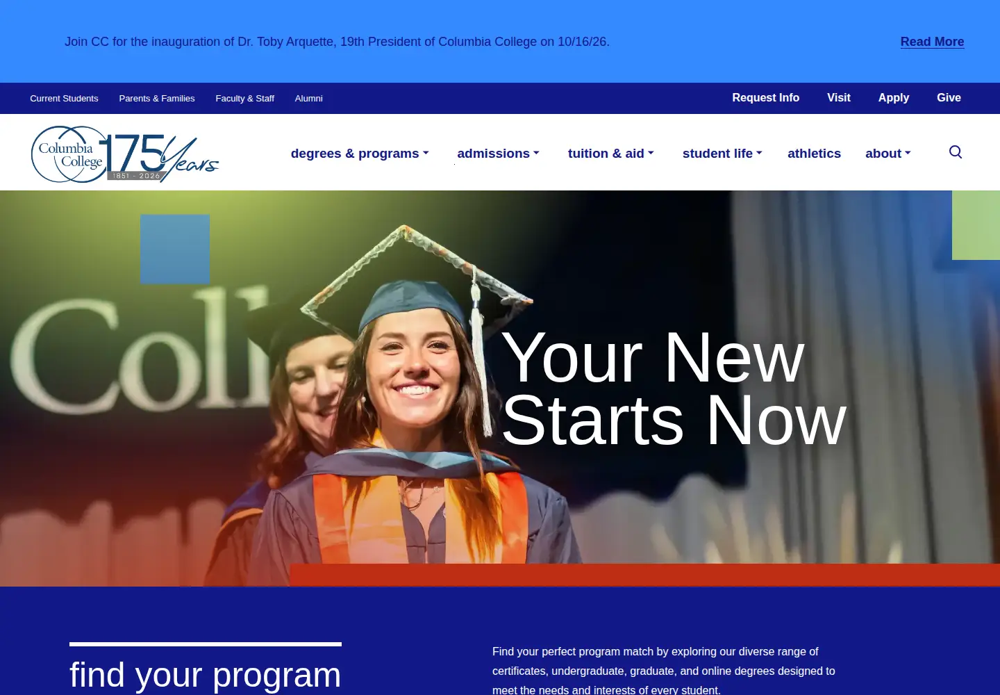 Screenshot of ccis.edu