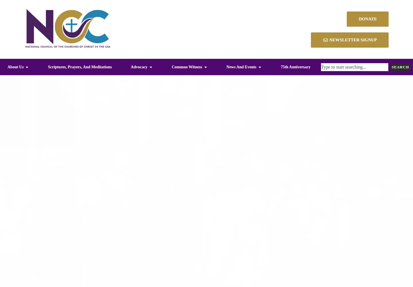 Screenshot of nationalcouncilofchurches.us