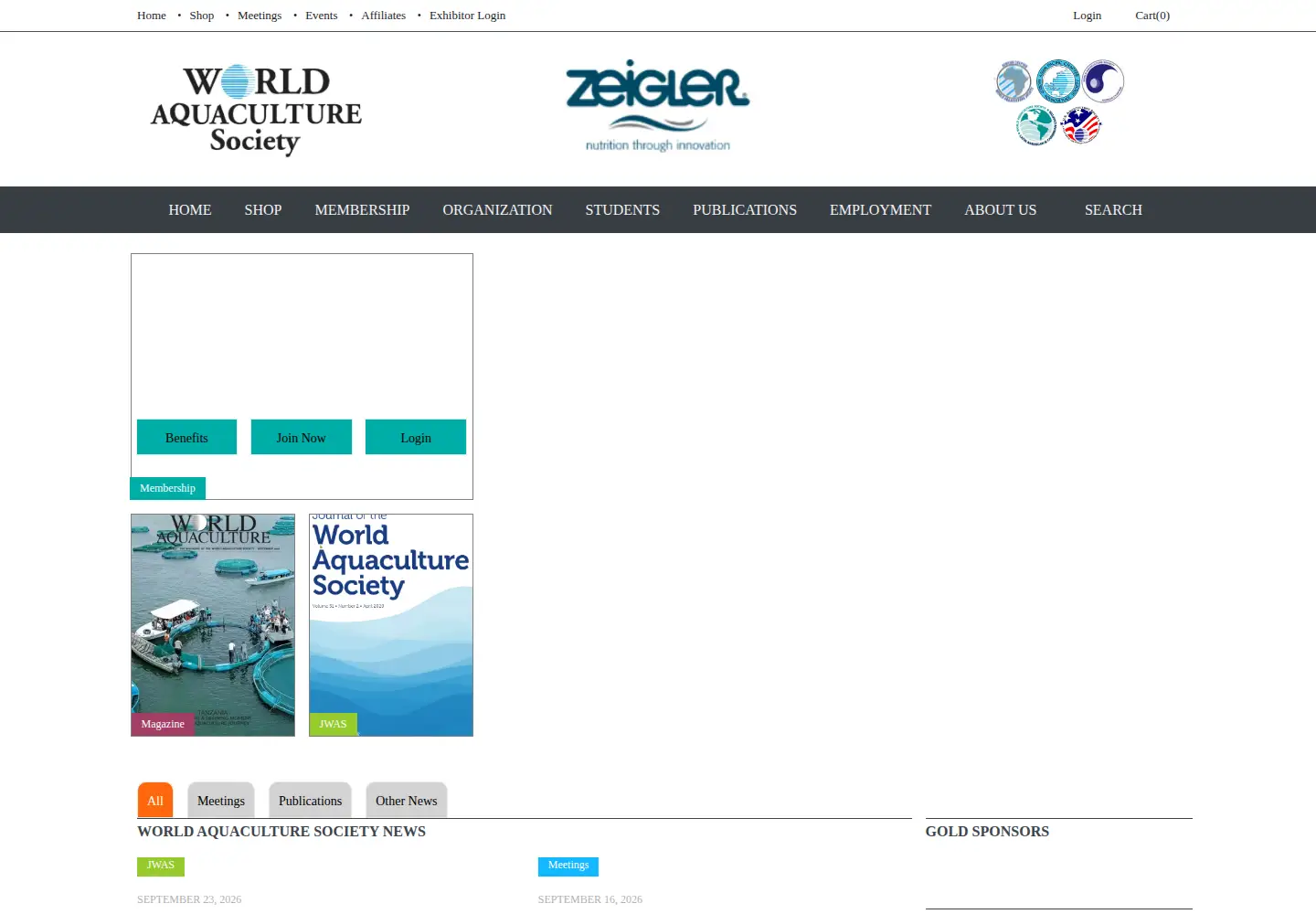 Screenshot of was.org