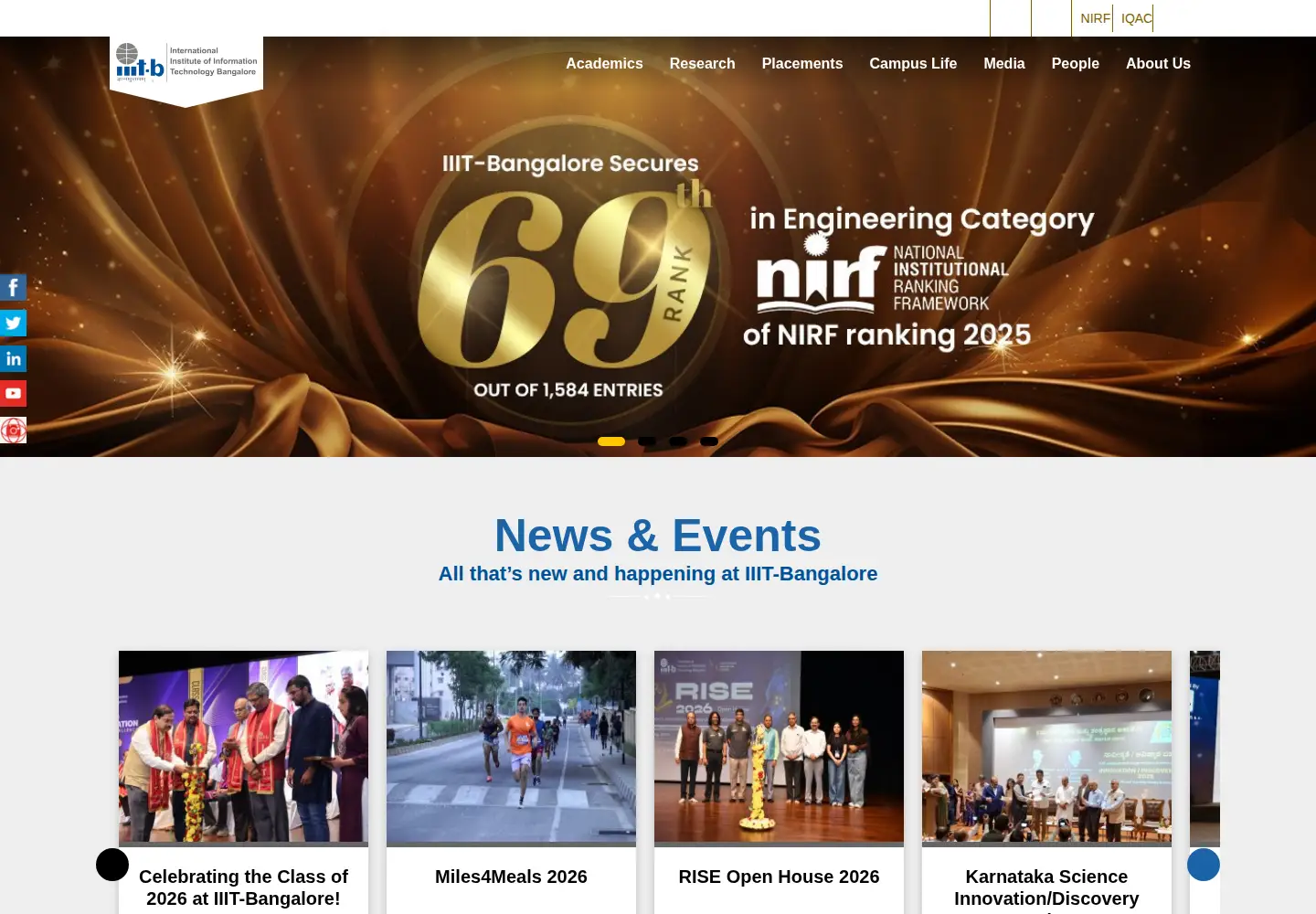 Screenshot of iiitb.ac.in