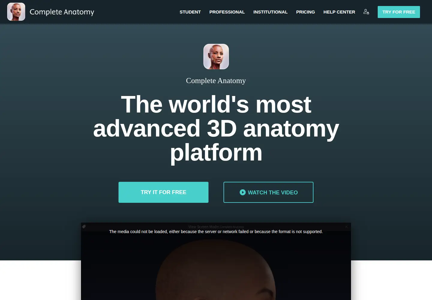 Screenshot of 3d4medical.com